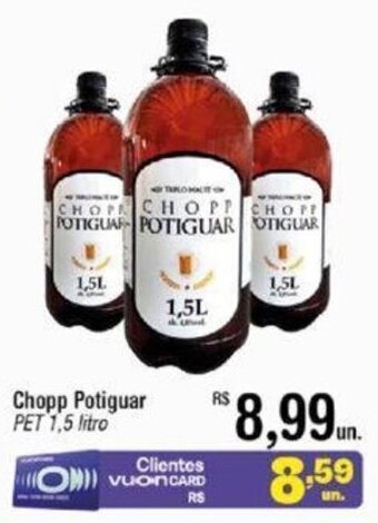 Fort Atacadista Chopp Potiguar PET 1,5 litro oferta