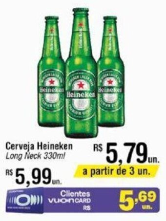 Cerveja Heineken Long Neck 330ml