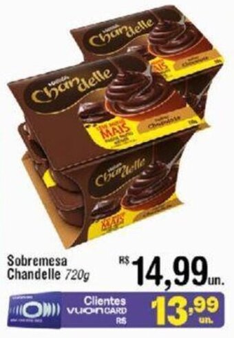 Fort Atacadista Sobremesa Chandelle 720g oferta