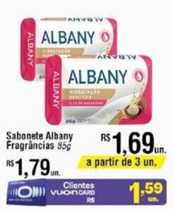 Fort Atacadista Sabonete Albany Fragrâncias 85g oferta
