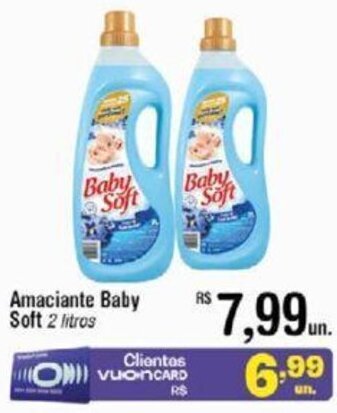 Fort Atacadista Amaciante Baby Soft 2 litros oferta