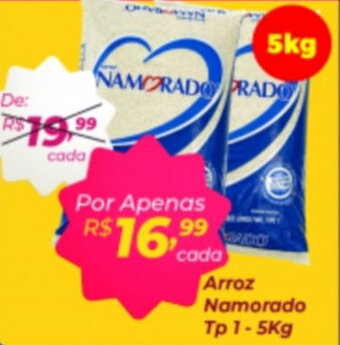 Barbosa Supermercados Arroz Namorado tp1 5kg oferta