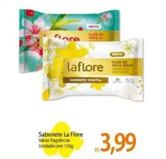 Atacadão Sabonete La Flore Várias fragrâncias Unidade com 150g oferta