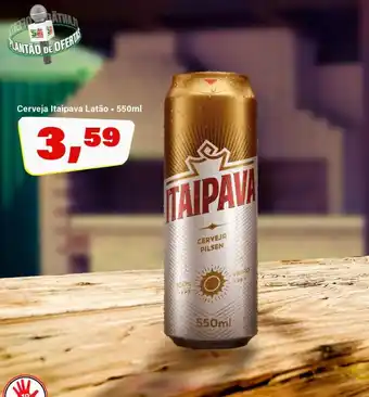 Rede Supermarket Cerveja Itaipava Latão - 550ml oferta
