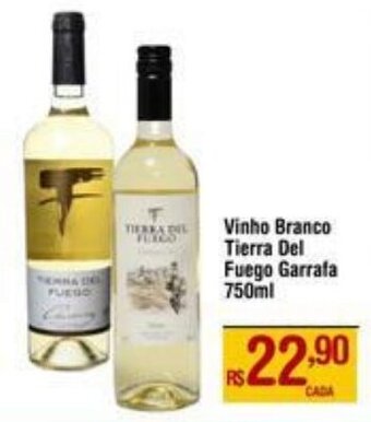 Max Atacadista Vinho Branco Tierra Del Fuego Garrafa 750ml oferta