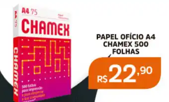 Pinheiro Supermercado PAPEL OFÍCIO A4 CHAMEX 500 FOLHAS oferta