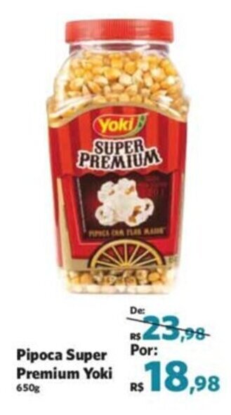 Pipoca Super Premium Yoki 650g