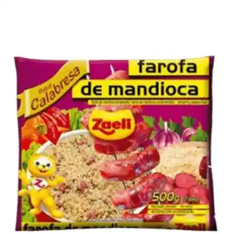 Extrabom Supermercados Farofa zaeli calabresa 500g oferta