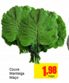Barbosa Supermercados Couve manteiga Maco oferta
