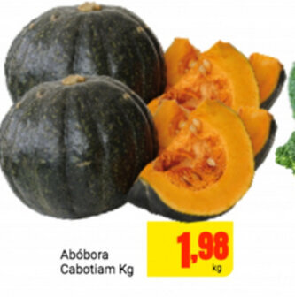 Barbosa Supermercados Abobora Cabotiam 1kg oferta