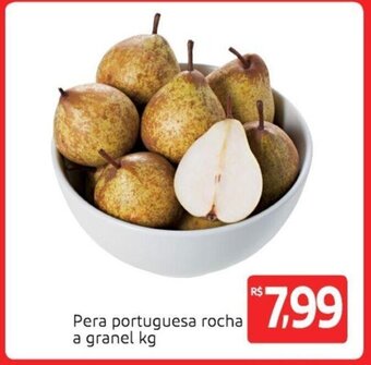 Extra Supermercado Pera portuguesa rocha a granel 1kg oferta