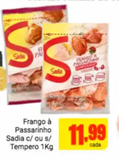 Frango a Passarinho Sadia c/ ou s/ Tempero 1kg