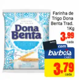 Barbosa Supermercados Farinha de Trigo Dona Benta Trad. 1kg oferta