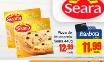 Barbosa Supermercados Pizza de Mussarela Seara 440g oferta