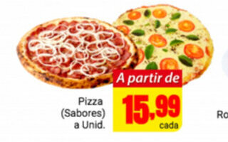 Barbosa Supermercados Pizza (sabores) a unid. oferta