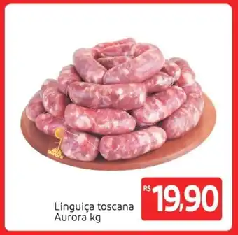 Extra Supermercado Linguica Toscana Aurora 1kg oferta