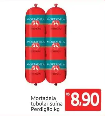 Extra Supermercado Mortadela tubular suina Perdigao 1kg oferta