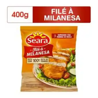 Big Box Filé de frango à milanesa seara 400g oferta