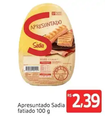 Extra Supermercado Apresuntado Sadia fatiado 100g oferta