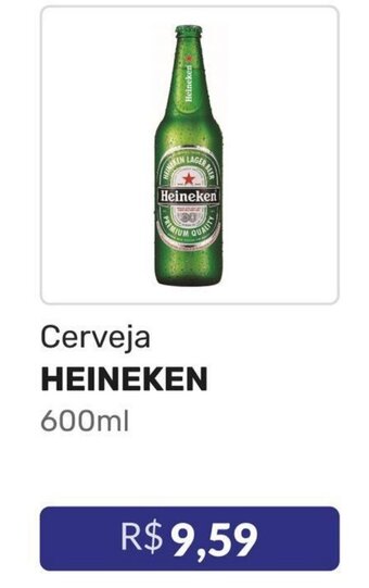 Higa Atacado Cerveja HEINEKEN 600ml oferta