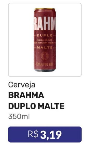 Higa Atacado Cerveja BRAHMA DUPLO MALTE 350ml oferta