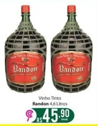 Vinho Tinto Randon 4,6 Litros