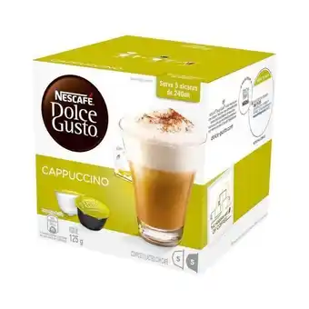 Festval Café em cápsula nescafé dolce gusto cappuccino 10 cápsulas oferta