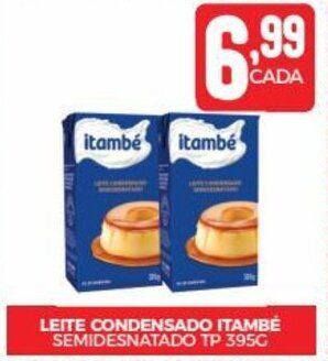 Fort Atacadista LEITE CONDENSADO ITAMBÉ SEMIDESNATADO TP 395G oferta