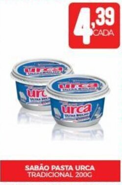 Fort Atacadista SABÃO PASTA URCA TRADICIONAL 200G oferta