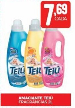 Fort Atacadista AMACIANTE TEIÚ FRAGRÂNCIAS 2L oferta