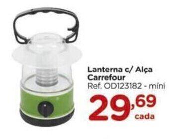 Carrefour Lanterna c/ Alça Carrefour Ref. OD123182 - míni oferta