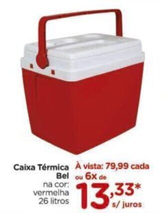 Carrefour Caixa Térmica Bel 26 litros oferta