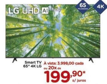 Carrefour Smart TV 65" 4K LG oferta