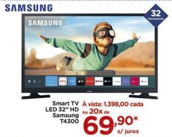 Carrefour Smart TV LED 32" HD Samsung oferta