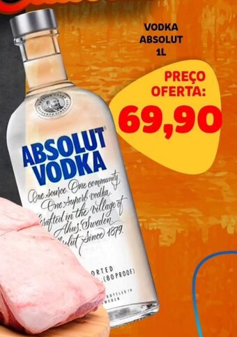 VODKA ABSOLUT 1L
