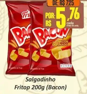 Salgadinho Fritop 200g (Bacon)