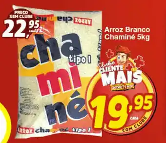 Super Rede Atacadista Arroz Branco Chaminé 5kg oferta
