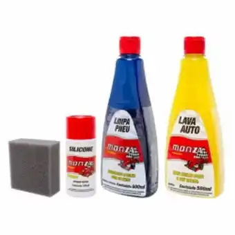 Kit monza perola l pneu/l auto/silione