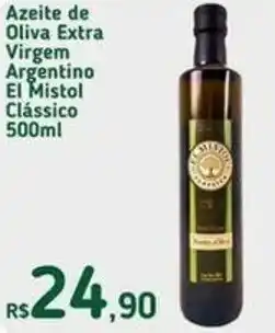 Master Supermercados Azeite de Oliva Extra Virgem Argentino El Mistol Clássico 500ml oferta