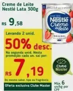 Master Supermercados Creme de Leite Nestlé Lata 300g oferta