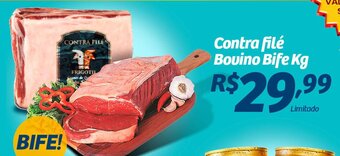 Superbom Supermercados Contra filé Bouino Bife Kg oferta