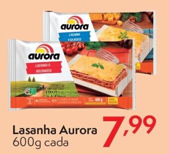 Master Supermercados Lasanha Aurora 600g oferta