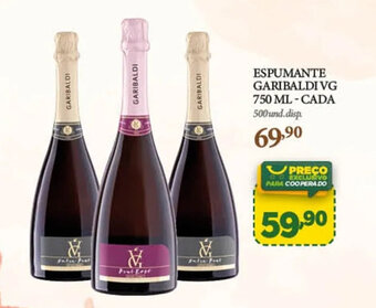 ESPUMANTE GARIBALDI VG 750 ML - CADA