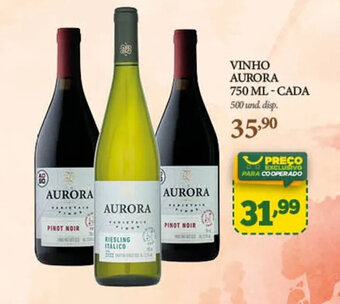 Cooper VINHO AURORA 750 ML-CADA oferta