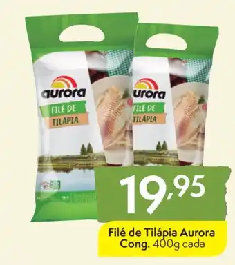 Master Supermercados File de Tilapia Aurora Cong. 400g oferta