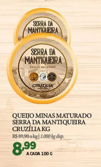 Cooper QUEIJO MINAS MATURADO SERRA DA MANTIQUEIRA CRUZÍLIA KG oferta