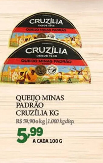 QUEIJO MINAS PADRÃO CRUZÍLIA KG