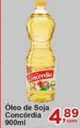 Rossi Supermercado Óleo de Soja Concordia 900ml oferta