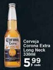 Cerveja Corona Extra Long Neck 330ml