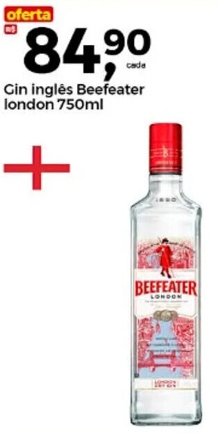 Frangolândia Gin inglês Beefeater london 750ml oferta